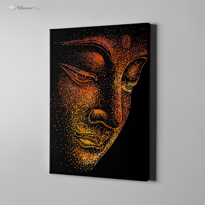 Buddha Illuminated by McAshe 1-Piece Canvas Art