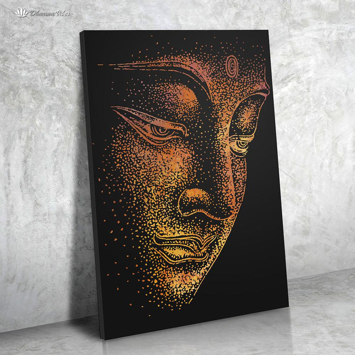 Buddha Illuminated by McAshe 1-Piece Canvas Art