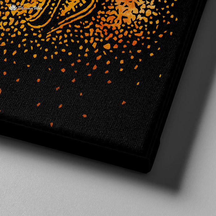 Buddha Illuminated by McAshe 1-Piece Canvas Art