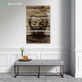 Buddha Ingrained 4 by BuddhArt 3-Piece Canvas