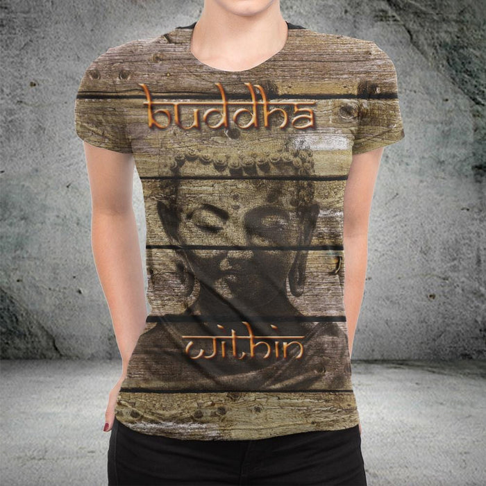 Buddha Within T-Shirt by BuddhArt