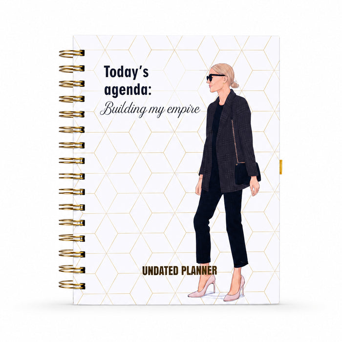 Building My Empire — Undated Planner + Ultimate Sticker Book