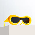 Butter Yellow Groovy Glare Kids' Sunglasses