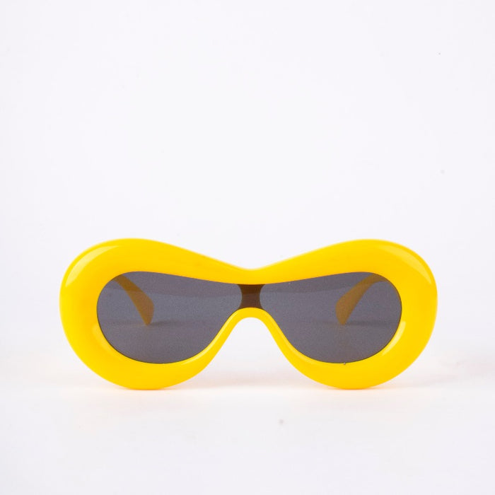 Butter Yellow Groovy Glare Kids' Sunglasses