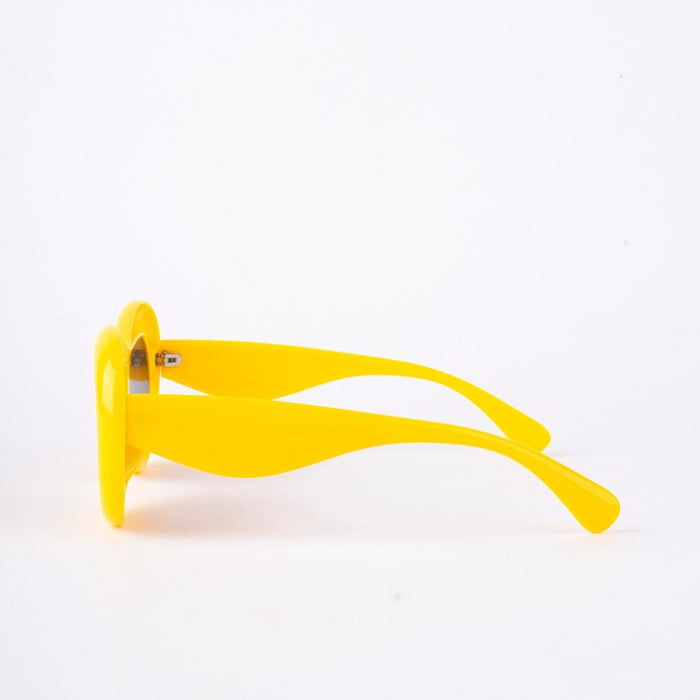 Butter Yellow Groovy Glare Kids' Sunglasses