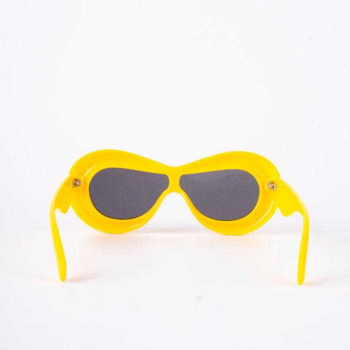 Butter Yellow Groovy Glare Kids' Sunglasses