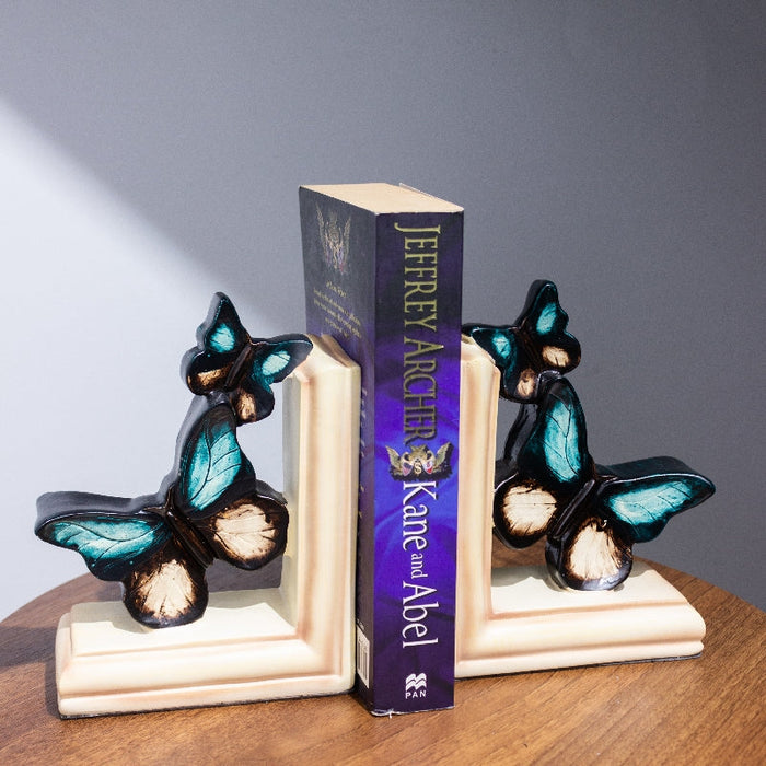 Butterfly Effect Transluscent Bookend Artifacts The June Shop