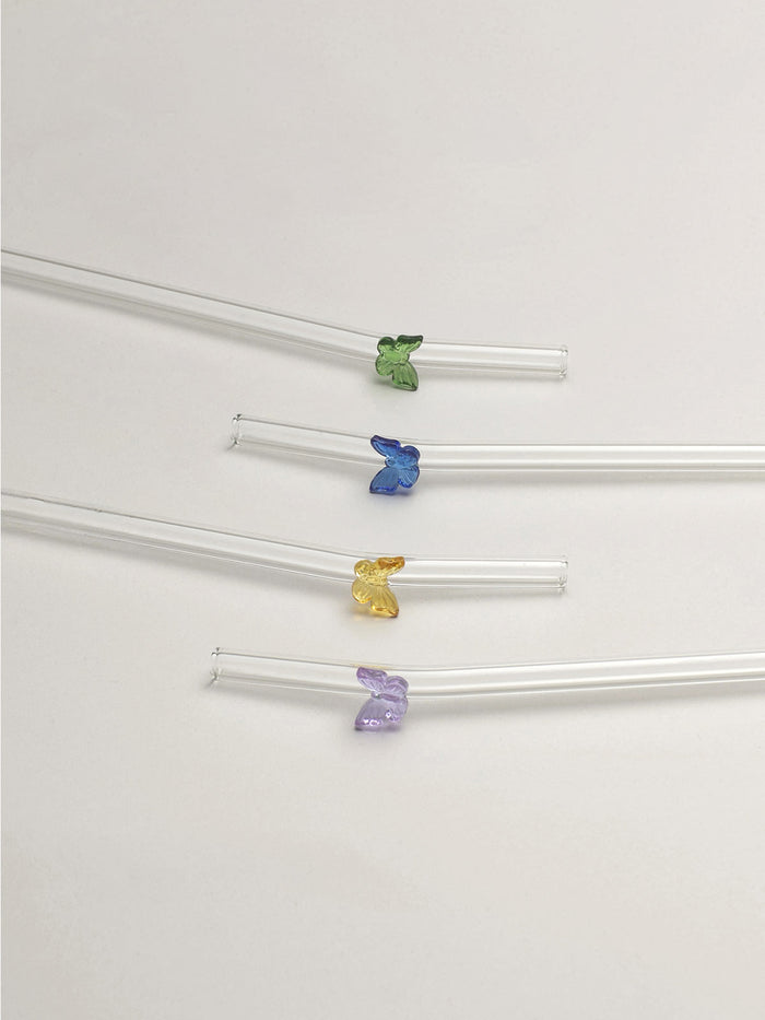Butterfly Straw Set