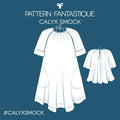 Calyx Smock Sewing Pattern – gathered smock top & dress with sleeve and hem variations
