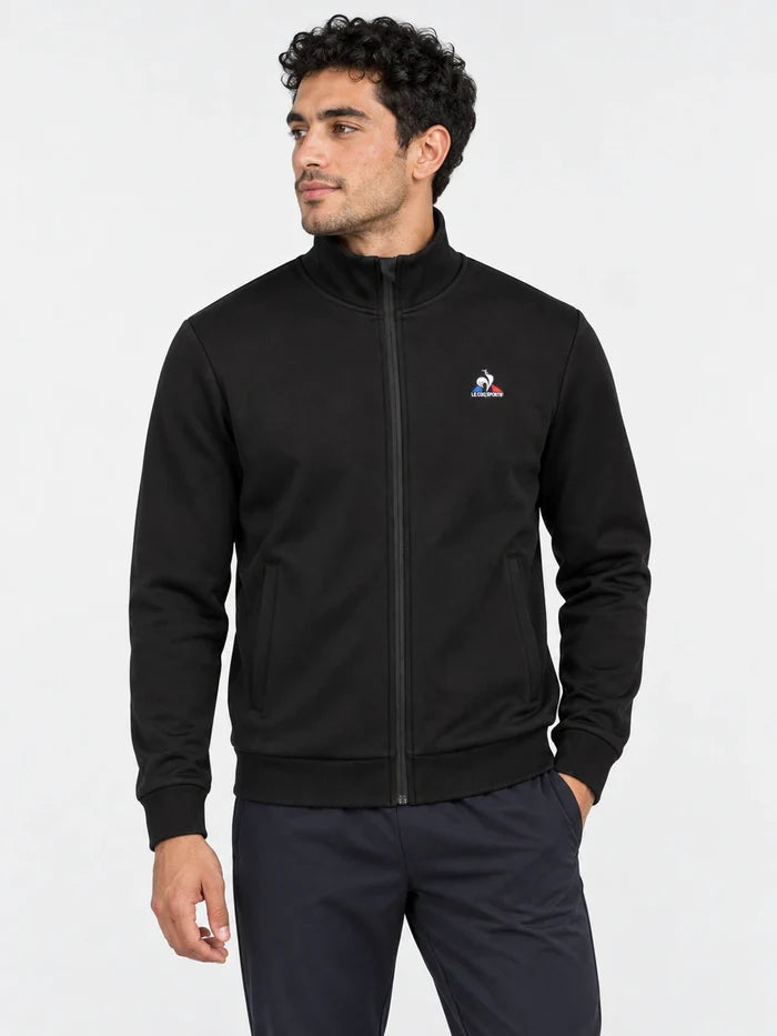 Campera Le Coq Sportif Ess Fz Sweat Negro — vista principal