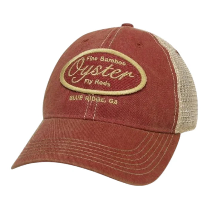 Cardinal Legacy Old Favorite Trucker Hat with tan Oyster patch