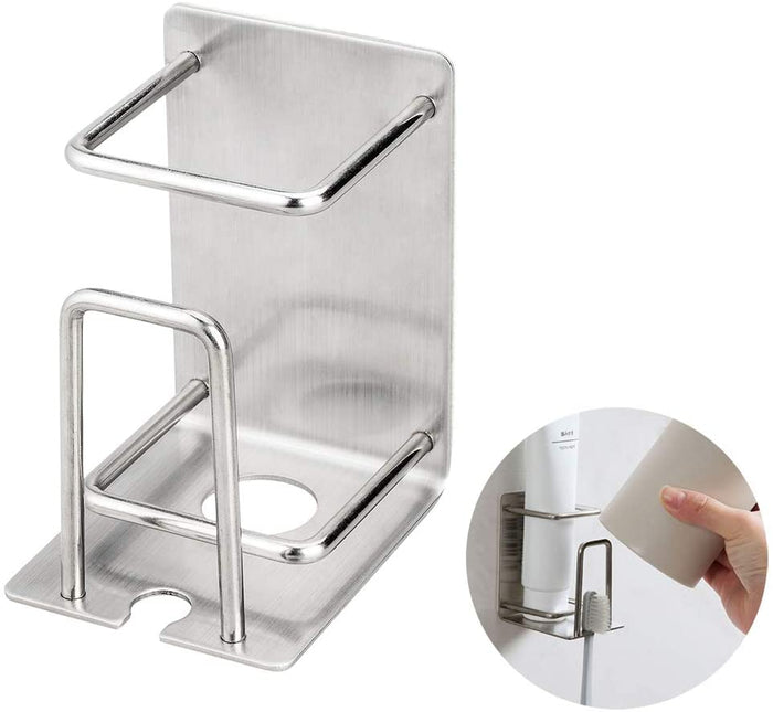 Chome Toothbrush Holder