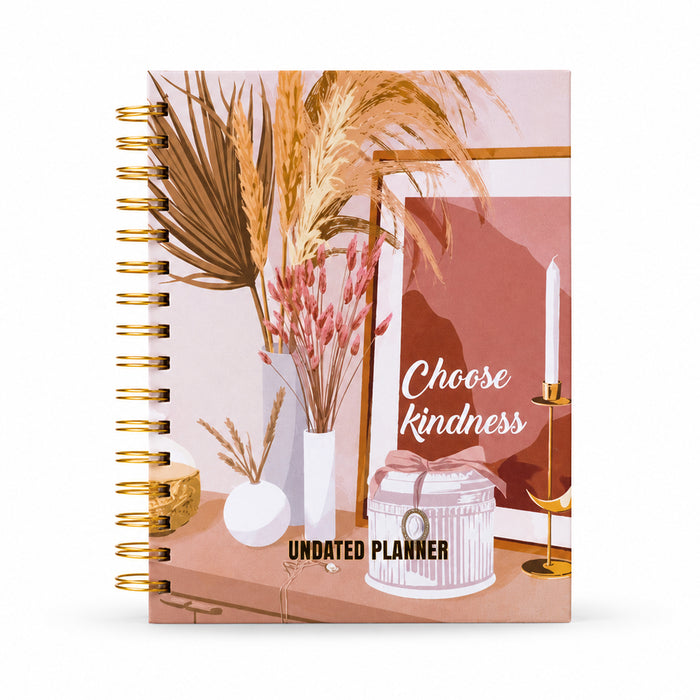 Choose Kindness — Undated Planner + Ultimate Sticker Book