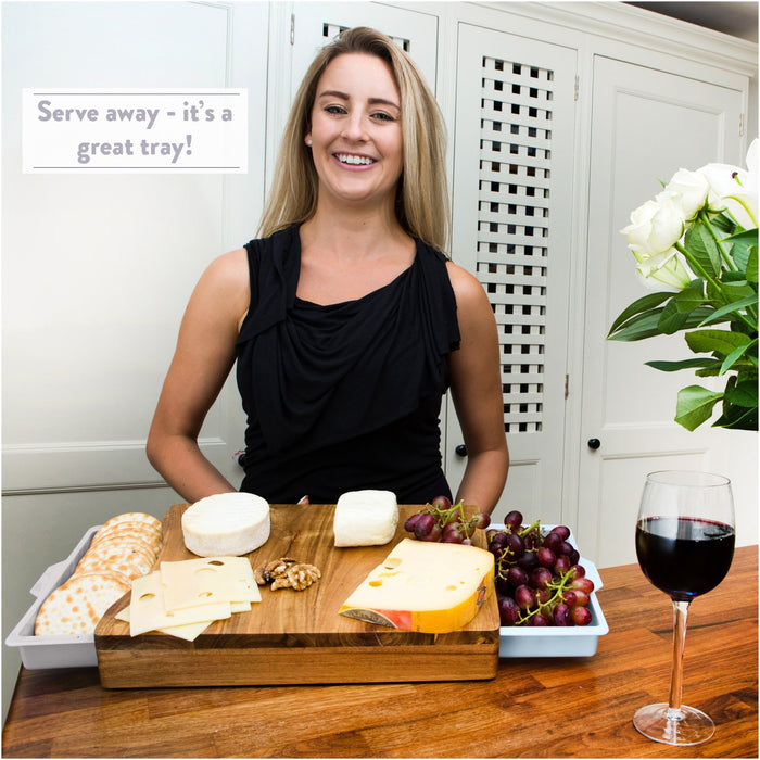 Chopping Board with Tray