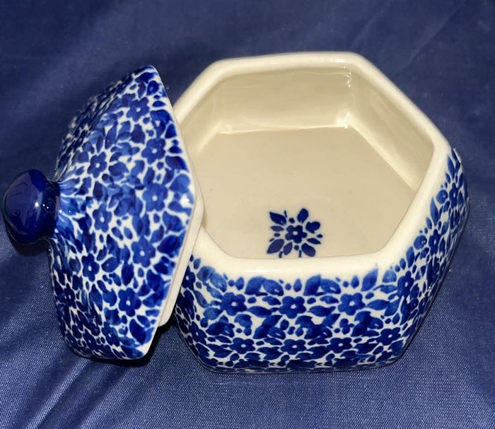 Choppy Water Hexagon 4" Box - Shape 032 - Pattern: Choppy Water (2396X)