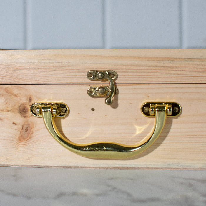 Classic Wooden Wine Carrier Wine Storage June Trading