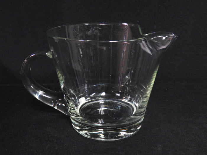 Clear Glass Pitcher