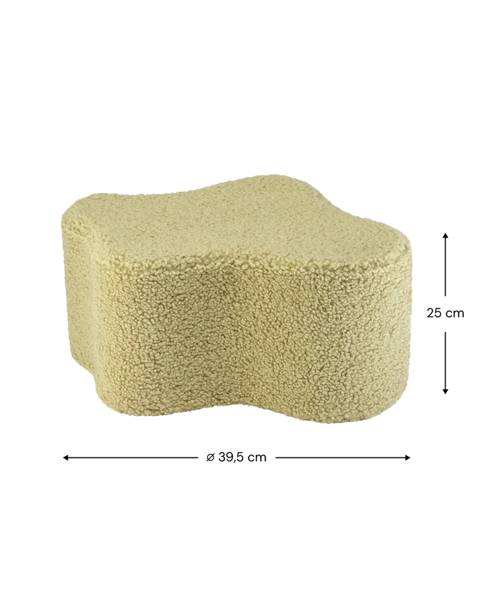 Cloud Matcha Pouffe - Rugs by Roo