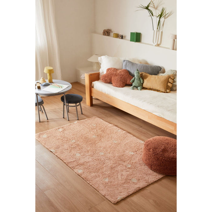 Clouds Chestnut Floor Cushion - Rugs by Roo