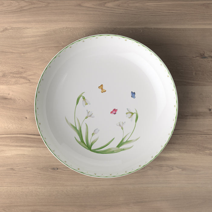 Colourful Spring Salad Bowl 38 cm