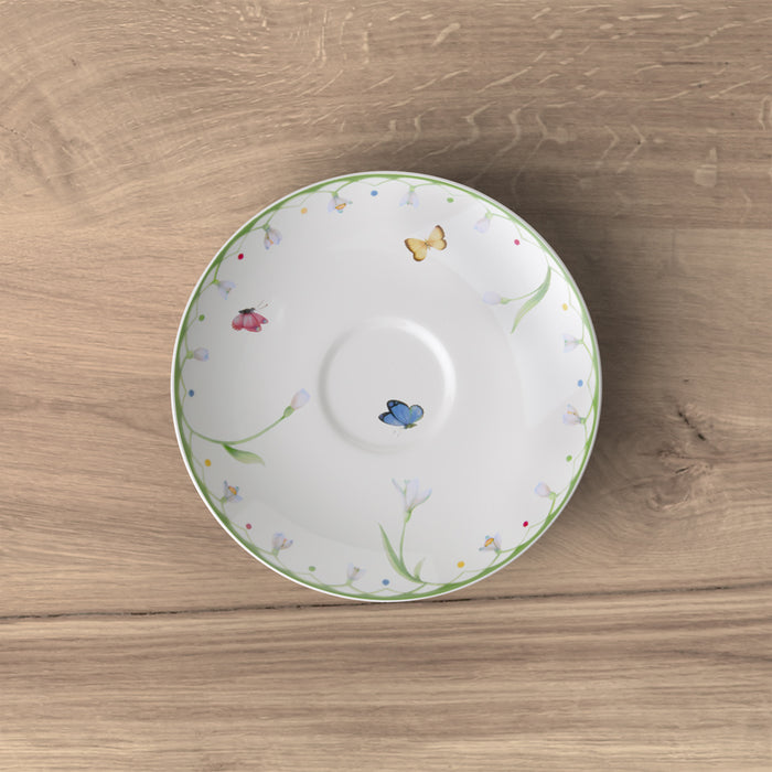 Colourful Spring Saucer for Coffee Cup 15cm