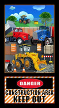 Construction Zone 390P-99 Black 24" Panel