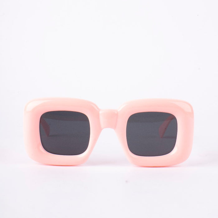 Coral Blush Funky Oversized Kids' Sunglasses