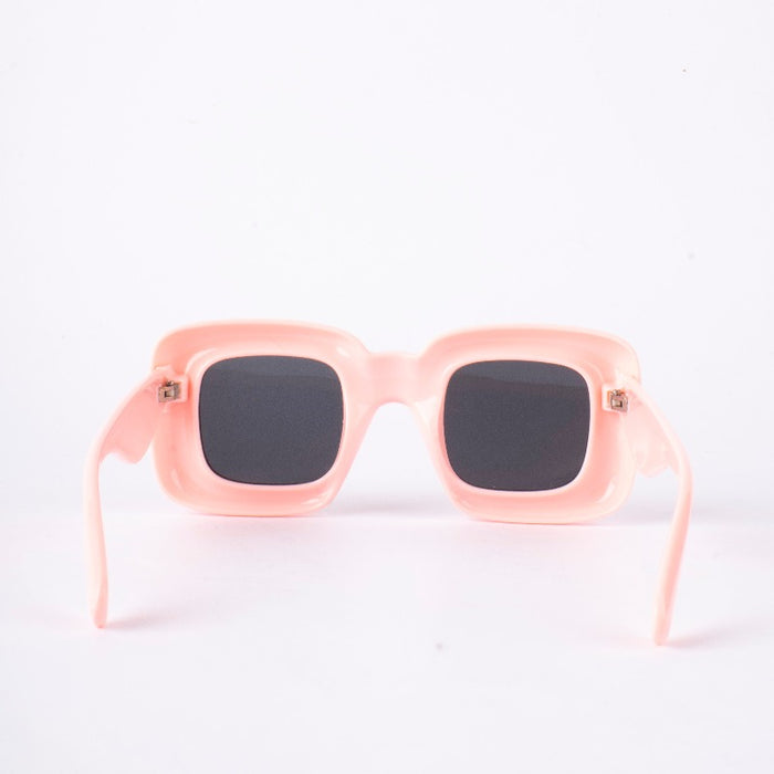 Coral Blush Funky Oversized Kids' Sunglasses