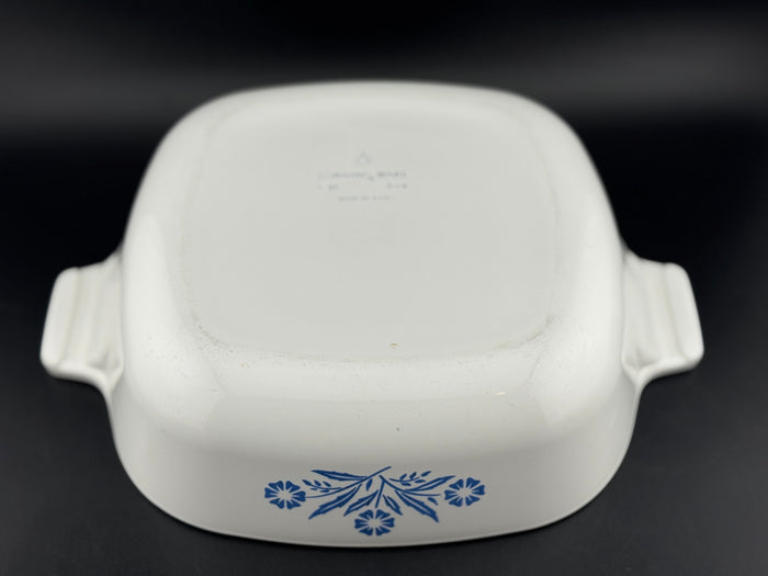 Cornflwr Blue/Corning/1 Qt Sq/Cass/No Lid
