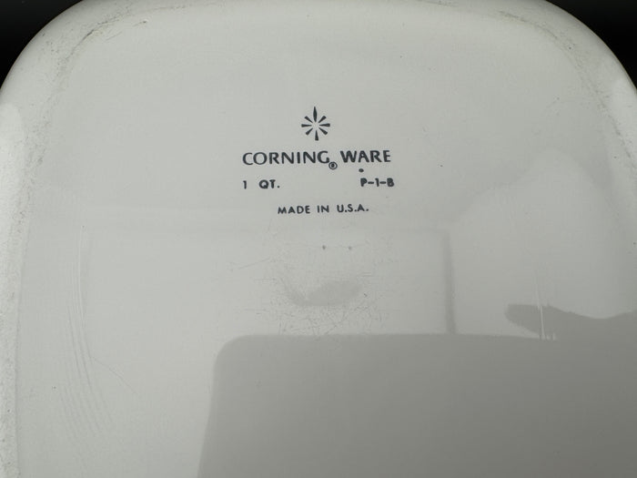 Cornflwr Blue/Corning/1 Qt Sq/Cass/No Lid