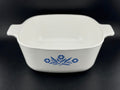 Cornflower Blue by Corning -  1.5 Quart Square Casserole No Lid