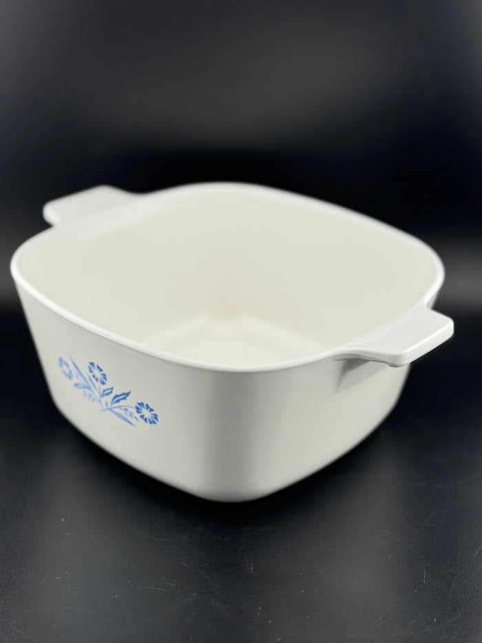 Cornflower Blue by Corning -  1.75 Quart Square Casserole No Lid