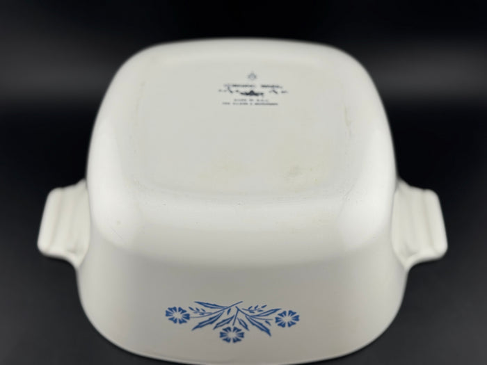 Cornflower Blue by Corning -  1.75 Quart Square Casserole No Lid
