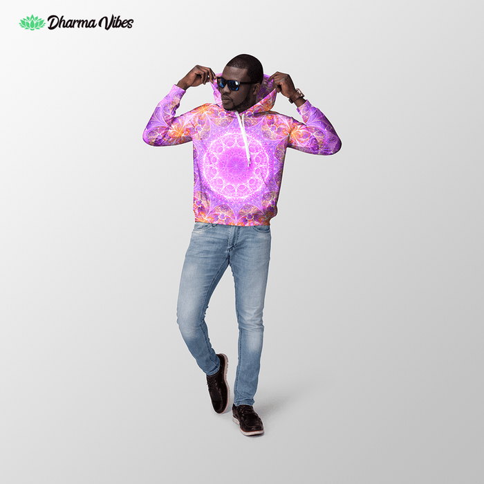 Cosmic Frequence by Yantrart Hoodie