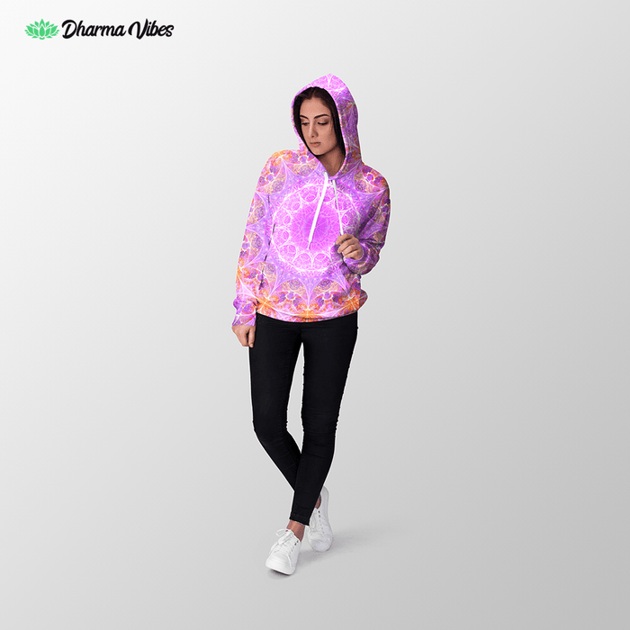 Cosmic Frequence by Yantrart Hoodie
