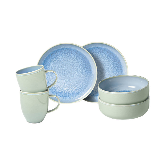 Crafted Blueberry Breakfast Set of 6 Pieces
