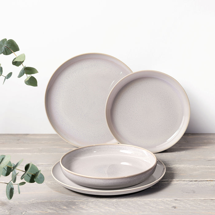 Crafted Cotton Dinner Set of 4 Pieces