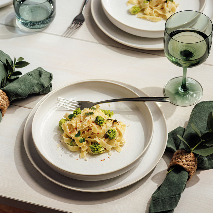 Crafted Cotton Dinner Set of 4 Pieces