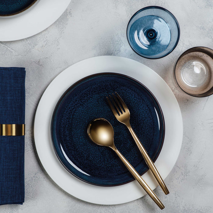 Crafted Denim Breakfast Set of 6 Pieces