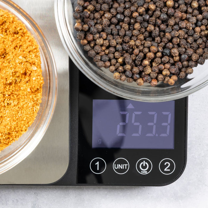 Cuisena 2 in 1 Kitchen Scales ~ Small Platform in Use | New Zealand Delivery | Sabato Auckland