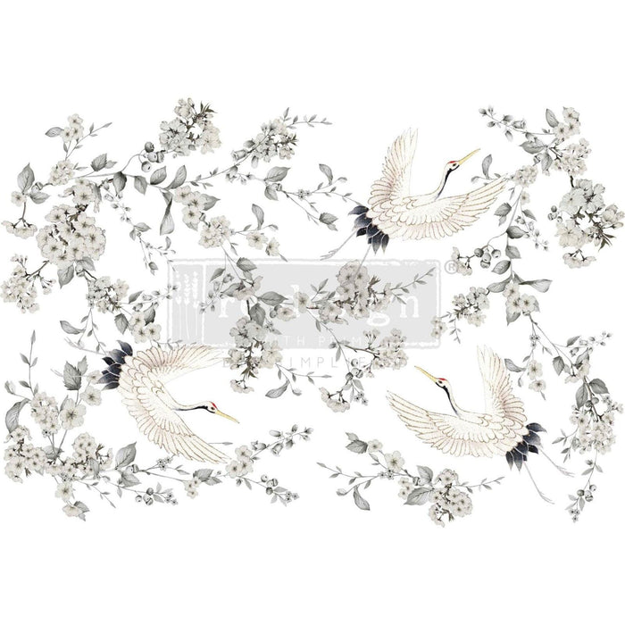 Decor Transfers® - Silver Wings - Image 1