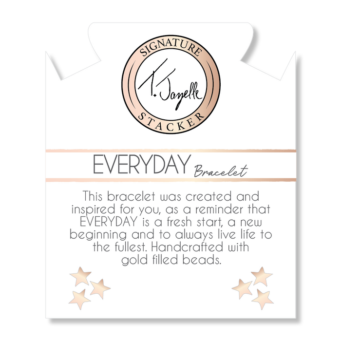 Defining Bracelet- Everyday Bracelet with Gold Filled Gemstones