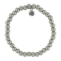 Defining Bracelet- Everyday Bracelet with Silver Steel Gemstones