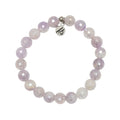 Defining Bracelet- Friendship Bracelet with Mauve Jade Gemstones