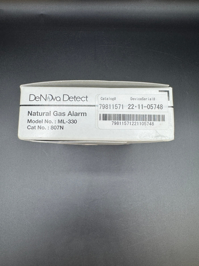 DeNova ML-330 Natural Gas Alarm