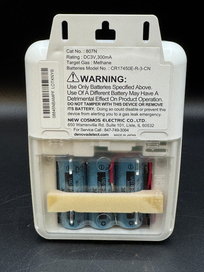 DeNova ML-330 Natural Gas Alarm