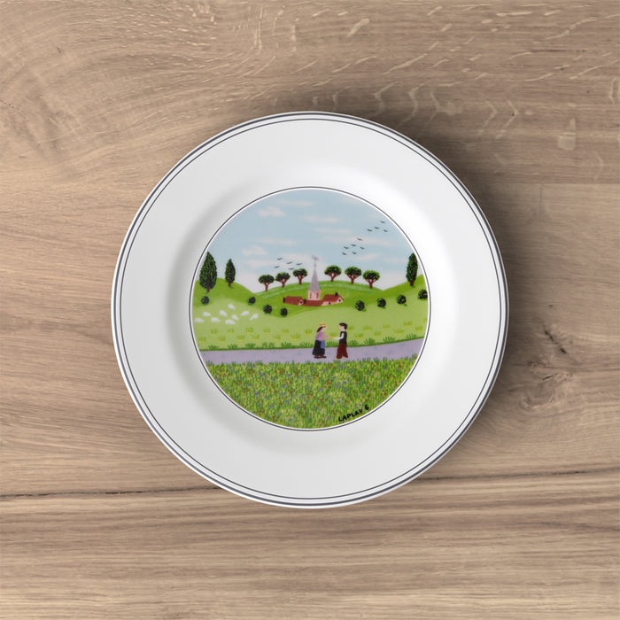 Design Naif Bread & Butter Plate Plate 17cm Meeting