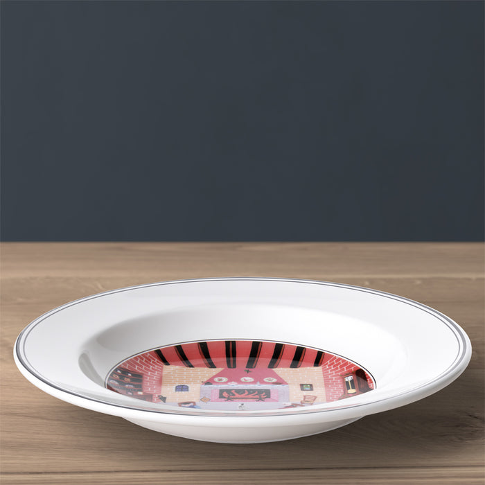 Design Naif Deep Plate 21cm Fireplace