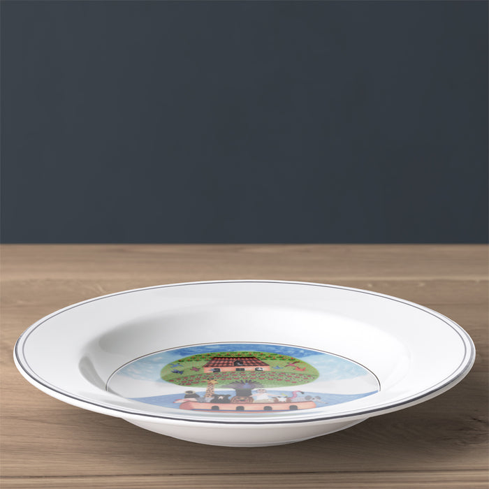 Design Naif Deep Plate 21cm Noahs Ark