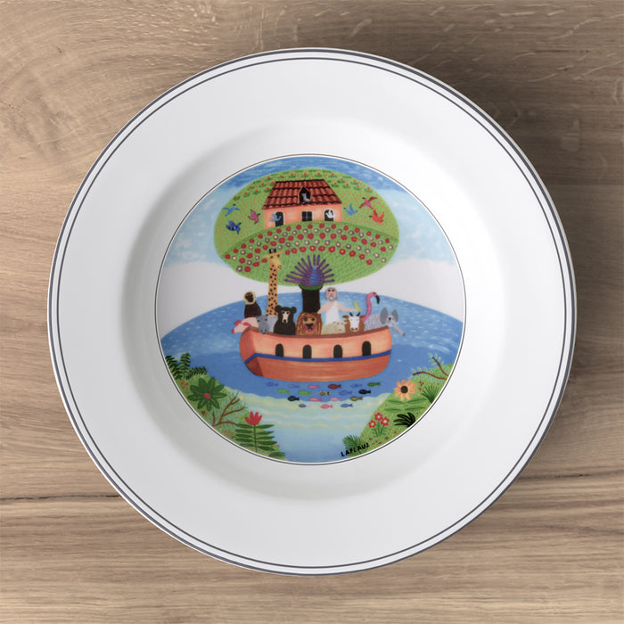 Design Naif Deep Plate 21cm Noahs Ark